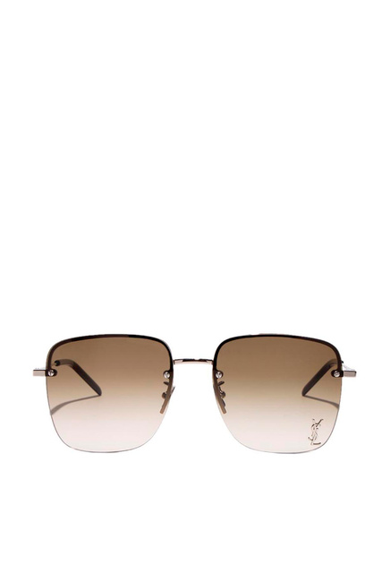Солнцезащитные очки Saint Laurent SL 312 M|Основной цвет:Серебристый|Артикул:SL 312 M | Фото 2