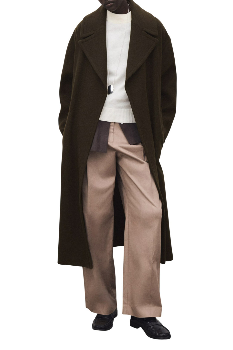 Женский Mango Пальто TRAVIATA из смесовой шерсти (цвет ), артикул 17036745 | Фото 2