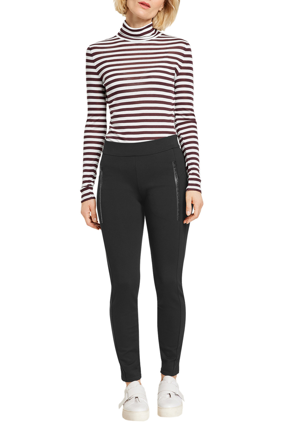 Женский Gerry Weber Брюки с карманами на молнии (цвет ), артикул 722015-66242-Slim Fit | Фото 3