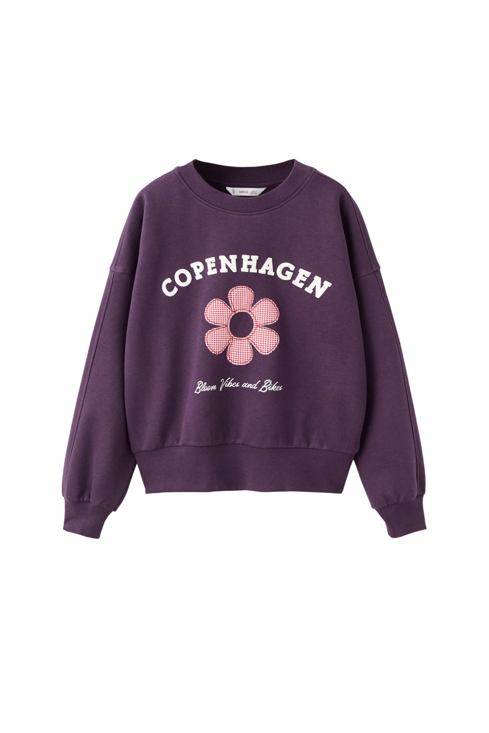 Девочкам Mango Kids Свитшот COPEN с принтом (цвет ), артикул 17047891 | Фото 1