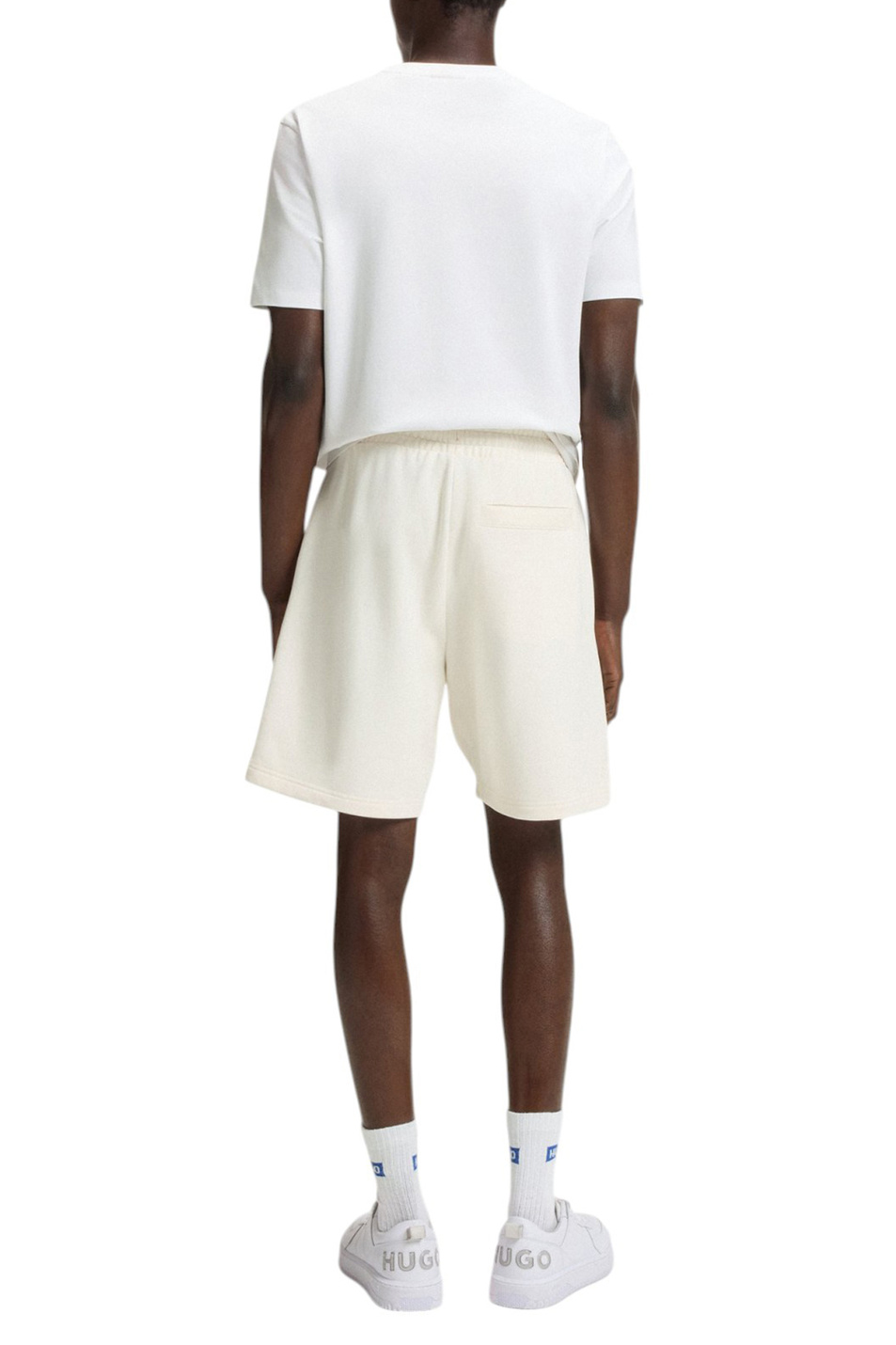 Мужской HUGO Шорты Nirvato из хлопка (цвет ), артикул 50536107 | Фото 4