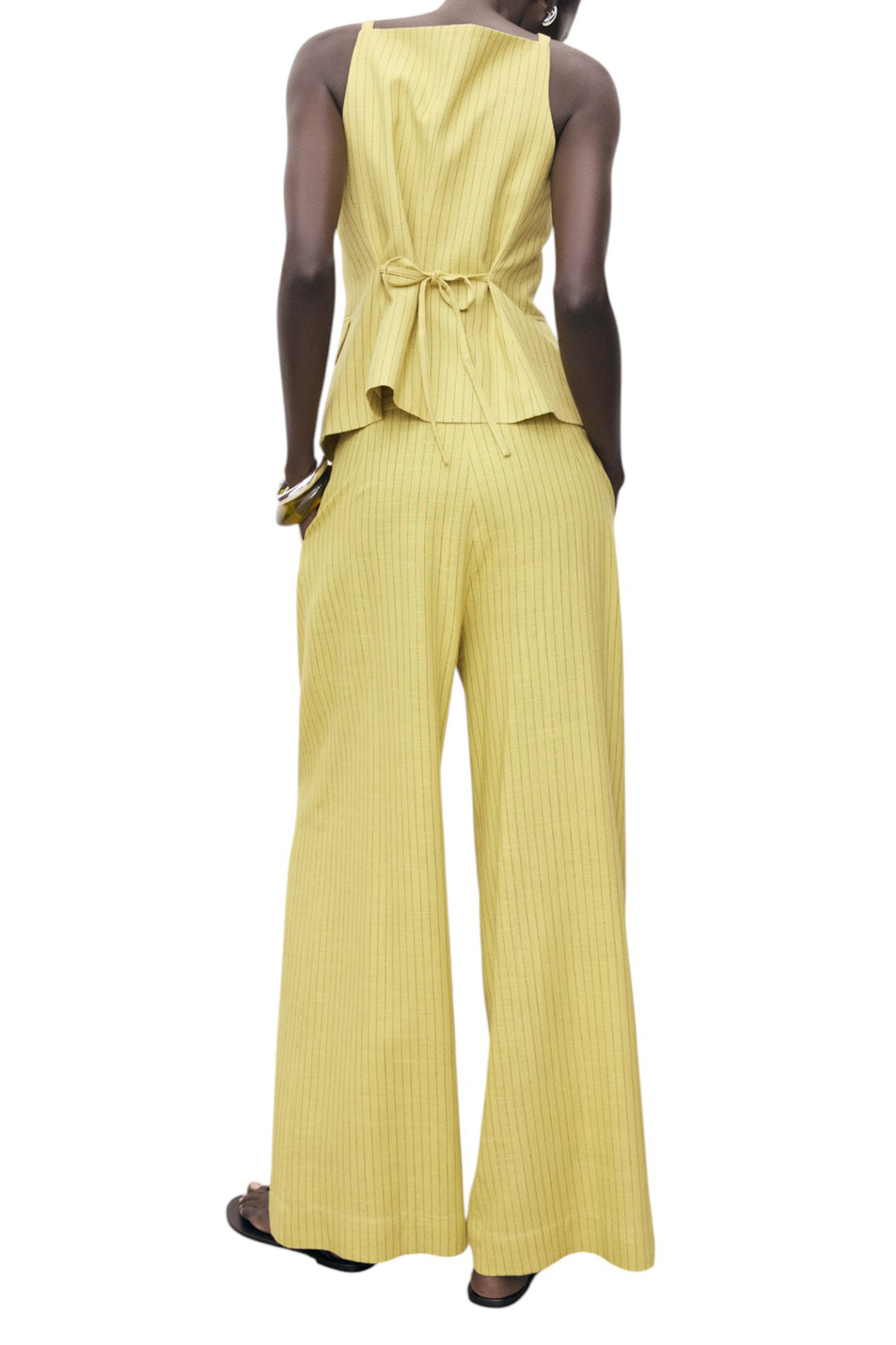 Женский Mango Брюки LUCA в полоску (цвет ), артикул 17052905 | Фото 4