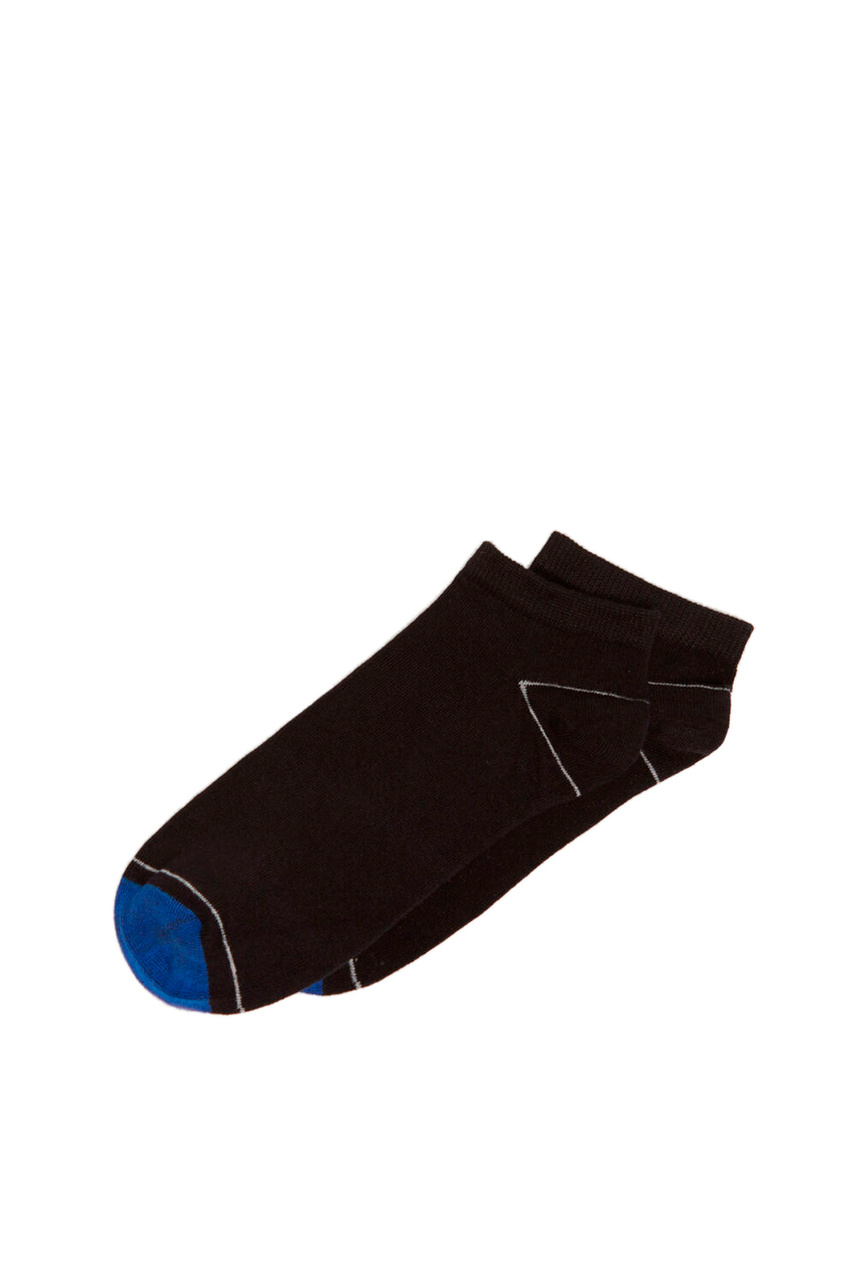 Носки из смесового хлопка|Основной цвет:Черный|Артикул:0655918 | Фото 1