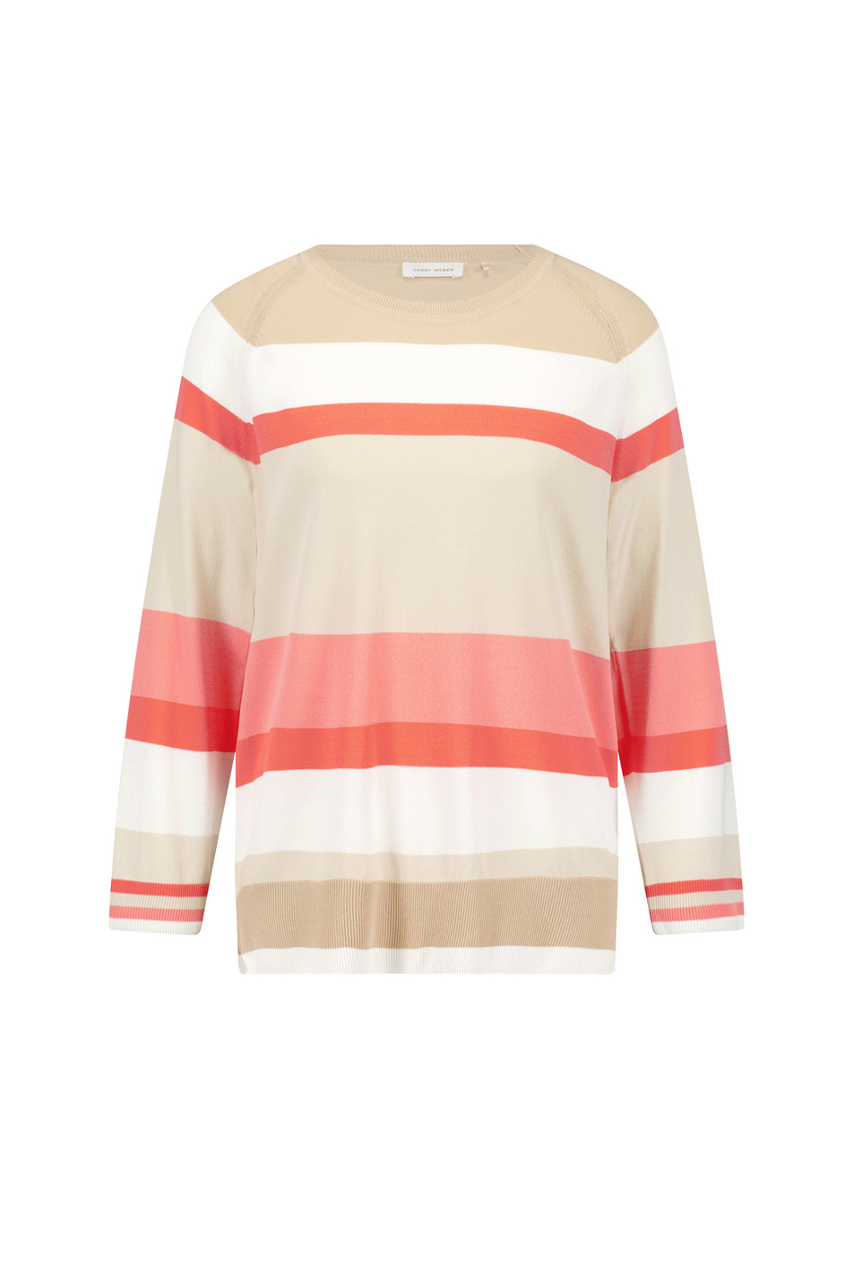 Женский Gerry Weber Джемпер из смесовой вискозы в полоску (цвет ), артикул 571075-35749 | Фото 1