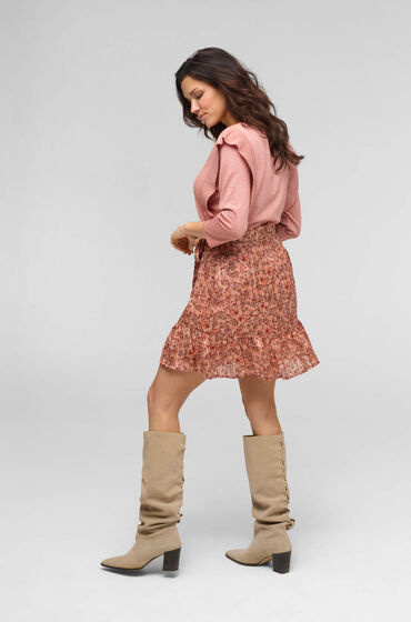 Женский Orsay Мини-юбка с цветочным рисунком (цвет ), артикул 724310 | Фото 2