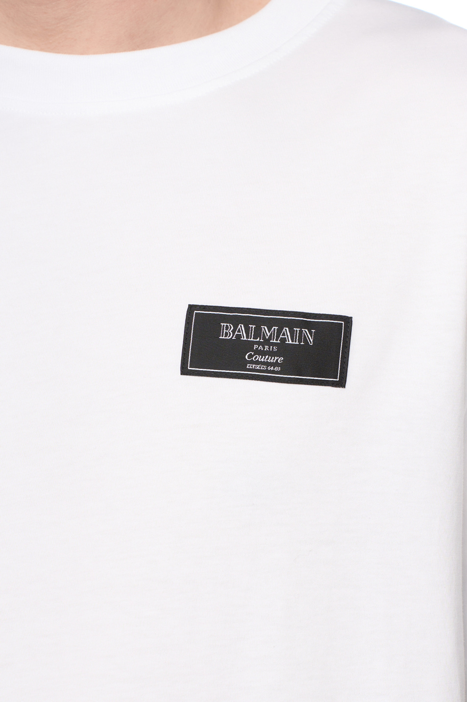 Мужской Balmain Футболка из хлопка (цвет ), артикул FH1EG000BC91 | Фото 6