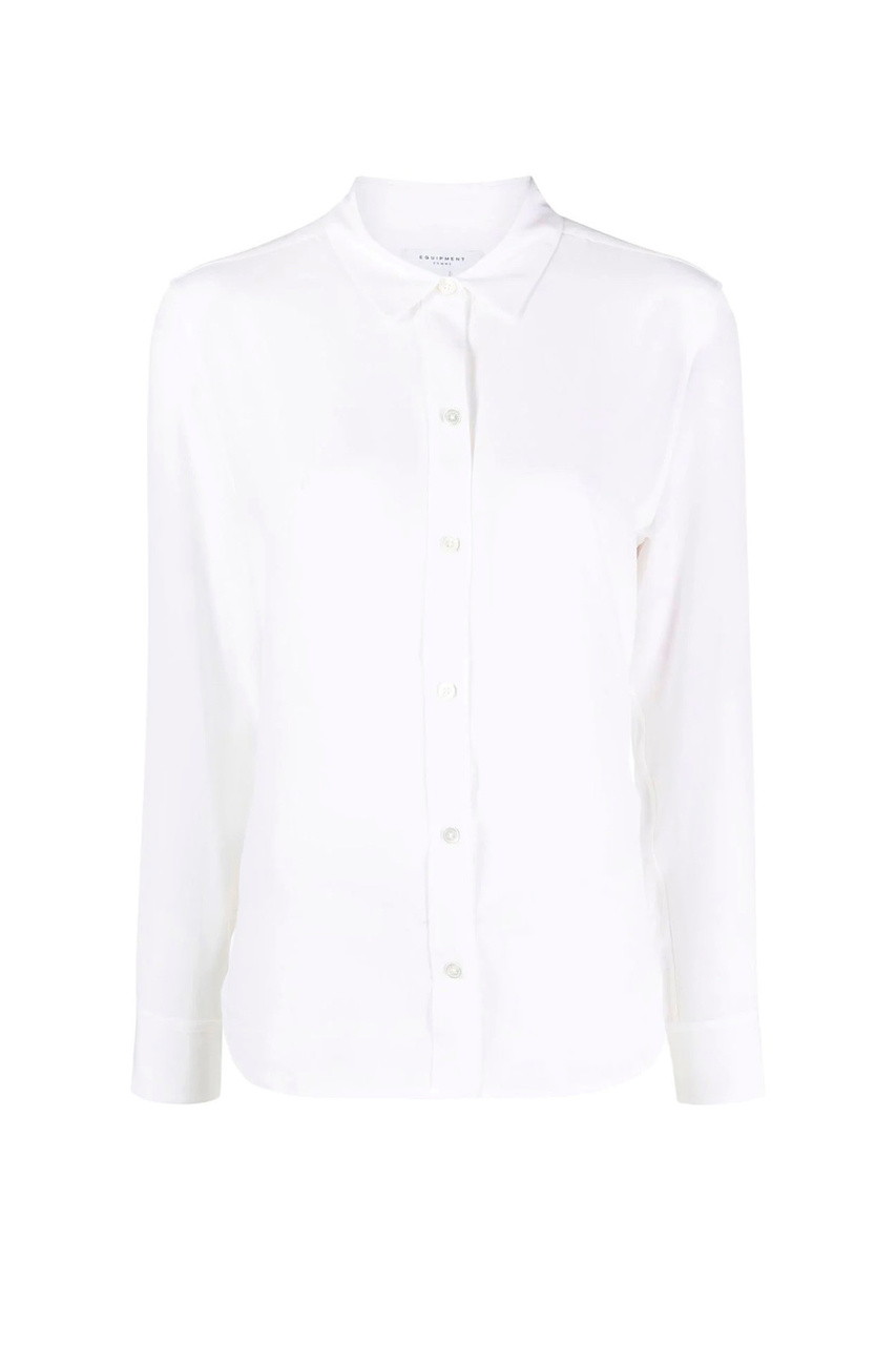 Блузка LEEMA из натурального шелка|Основной цвет:Белый|Артикул:Q23E577 | Фото 1