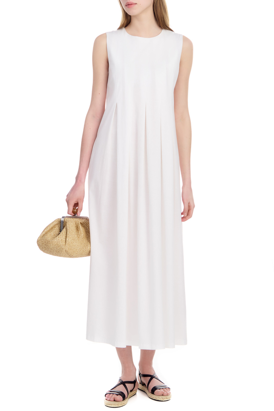 Женский Weekend Max Mara Платье AGIATO из натурального хлопка (цвет ), артикул 2356210931 | Фото 1