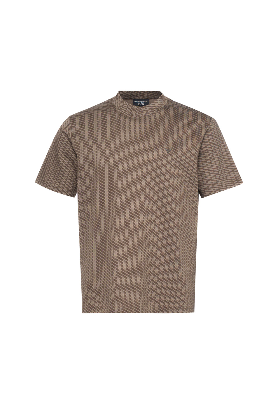 Мужской Emporio Armani Футболка из натурального хлопка с принтом (цвет ), артикул EM005546-AF25181 | Фото 1