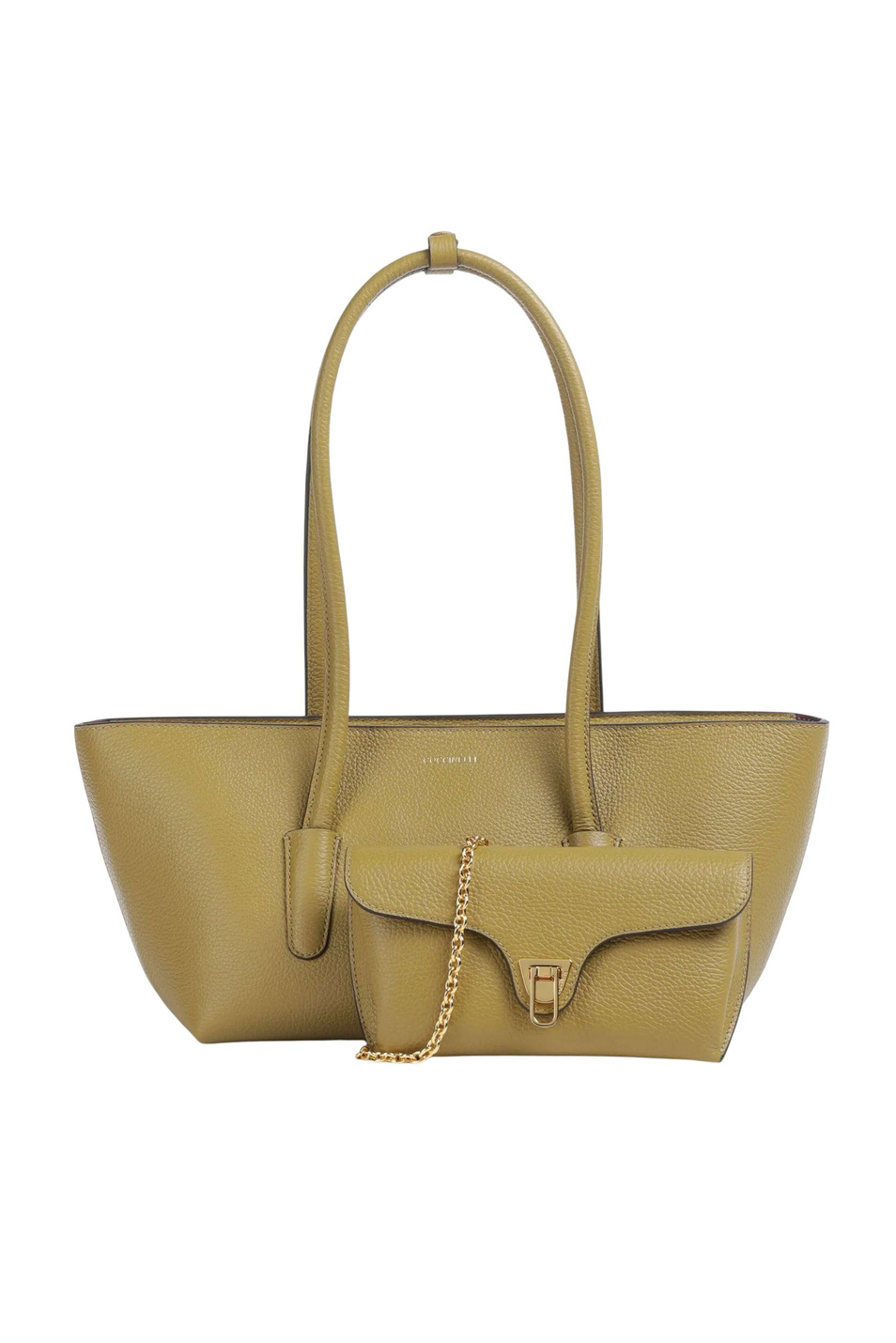 Женский Coccinelle Сумка DOUBLE BEAT из натуральной кожи (цвет ), артикул E1T8A110301 | Фото 3