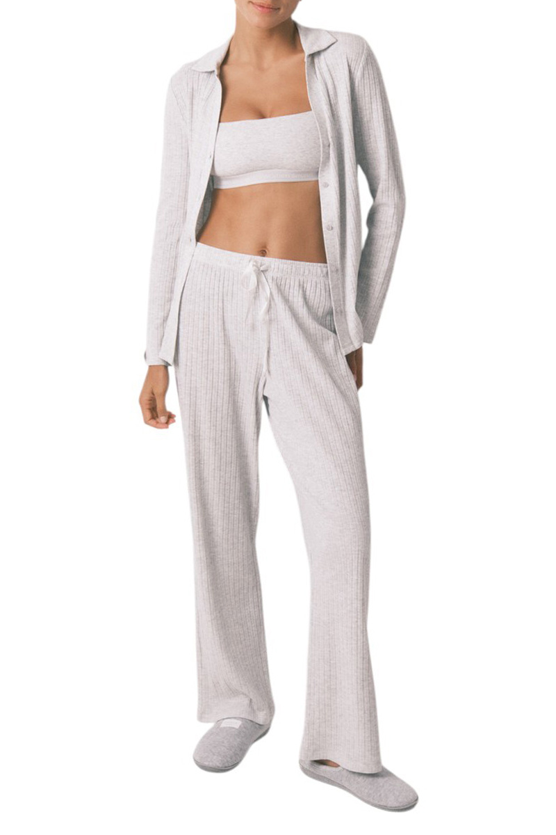 Костюм домашний в рубчик|Основной цвет:Серый Женский Women'secret Костюм домашний в рубчик (цвет ), артикул 4752530 | Фото 1