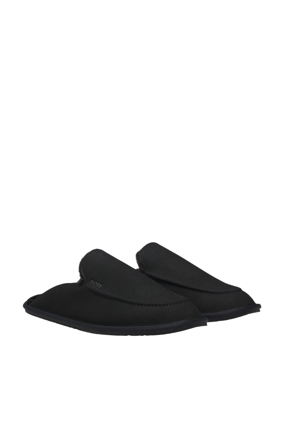Тапочки с логотипом|Основной цвет:Черный Мужской BOSS Тапочки с логотипом (цвет ), артикул 50552598 | Фото 2