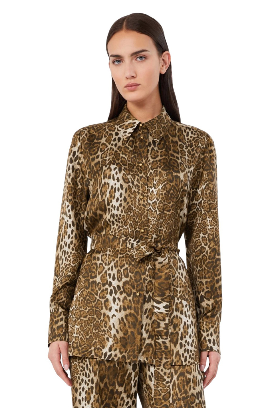 Женский Max Mara Блузка AFFARI из шелка (цвет ), артикул 2626196031 | Фото 3