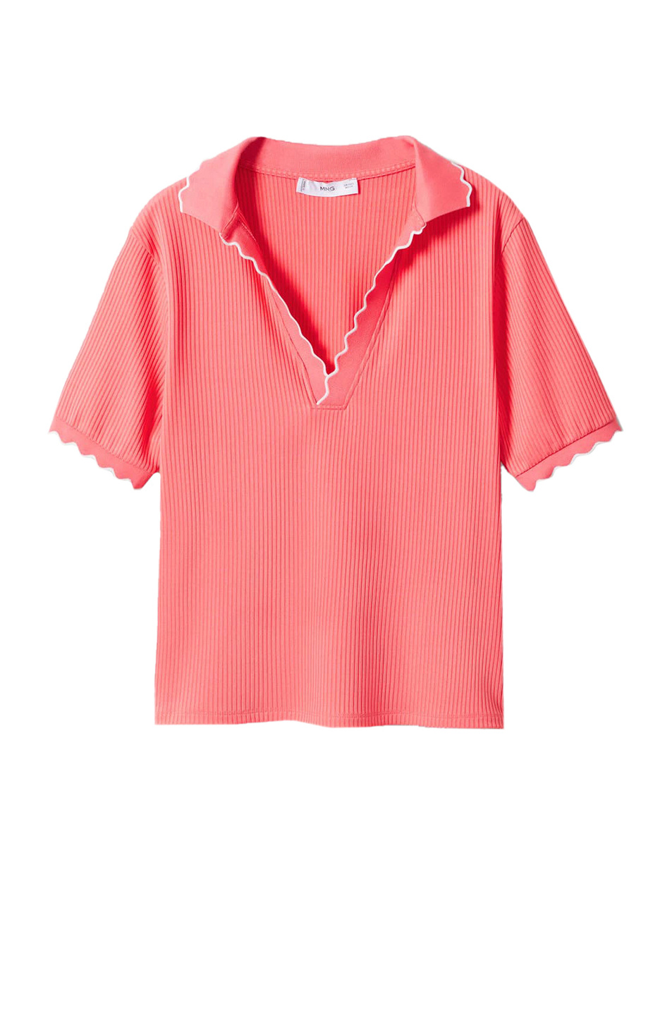 Женский Mango Джемпер VENTI из трикотажа в рубчик (цвет ), артикул 27075768 | Фото 1