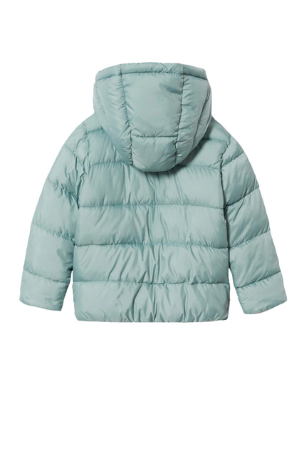 Стеганая куртка ALI3 с капюшоном|Основной цвет:Мятный|Артикул:37023253 | Фото 2