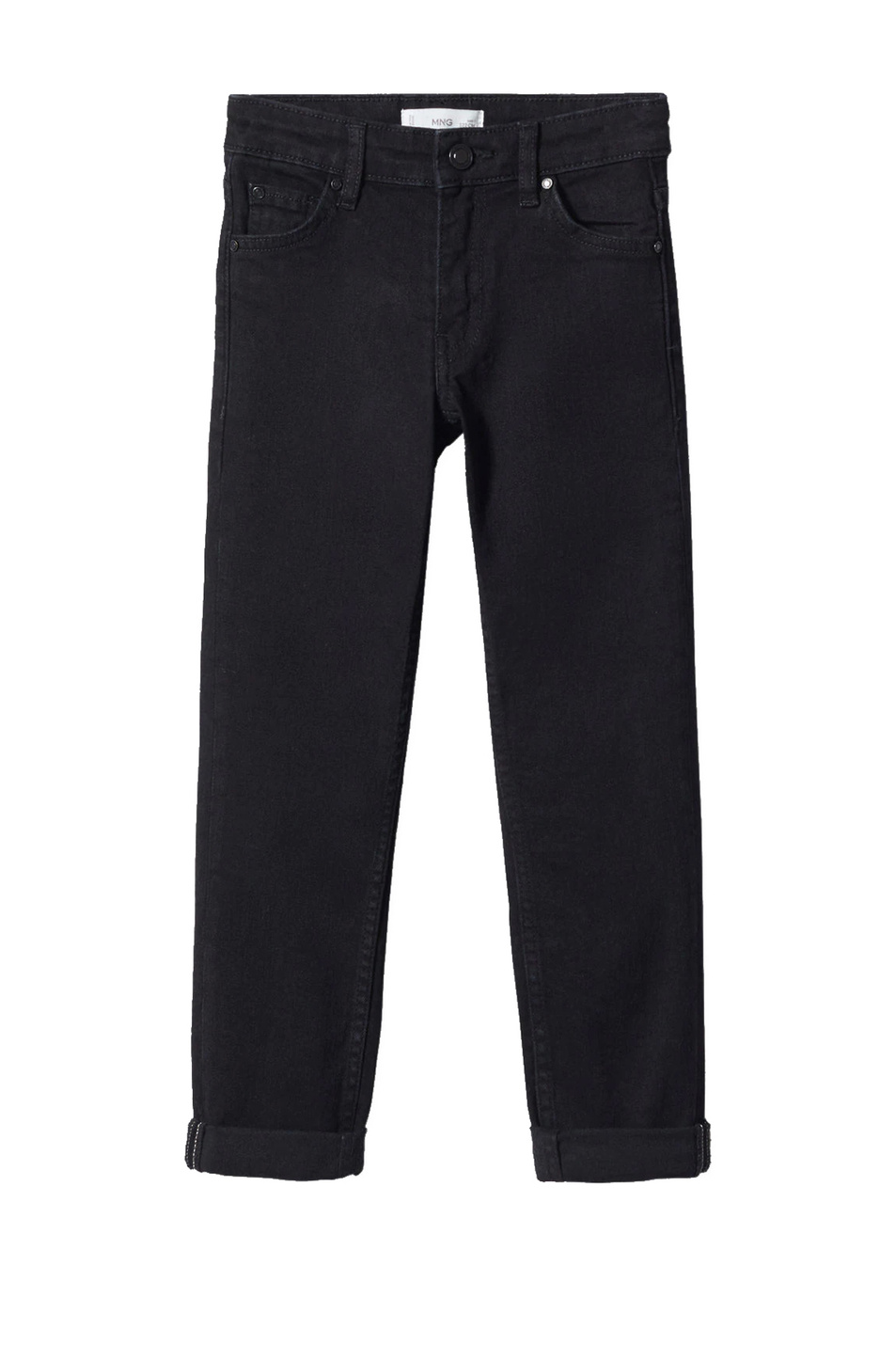 Мальчикам Mango Kids Джинсы REGULAR4 из эластичного хлопка (цвет ), артикул 47072877 | Фото 1