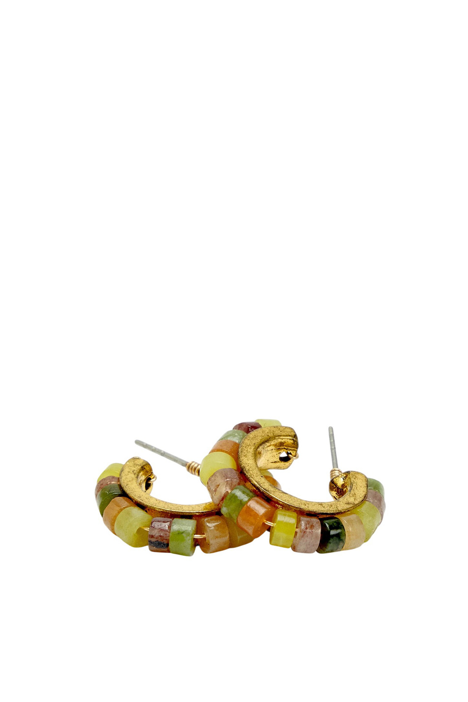 Женский Parfois Серьги-кольца с бусинами (цвет ), артикул 188665 | Фото 2