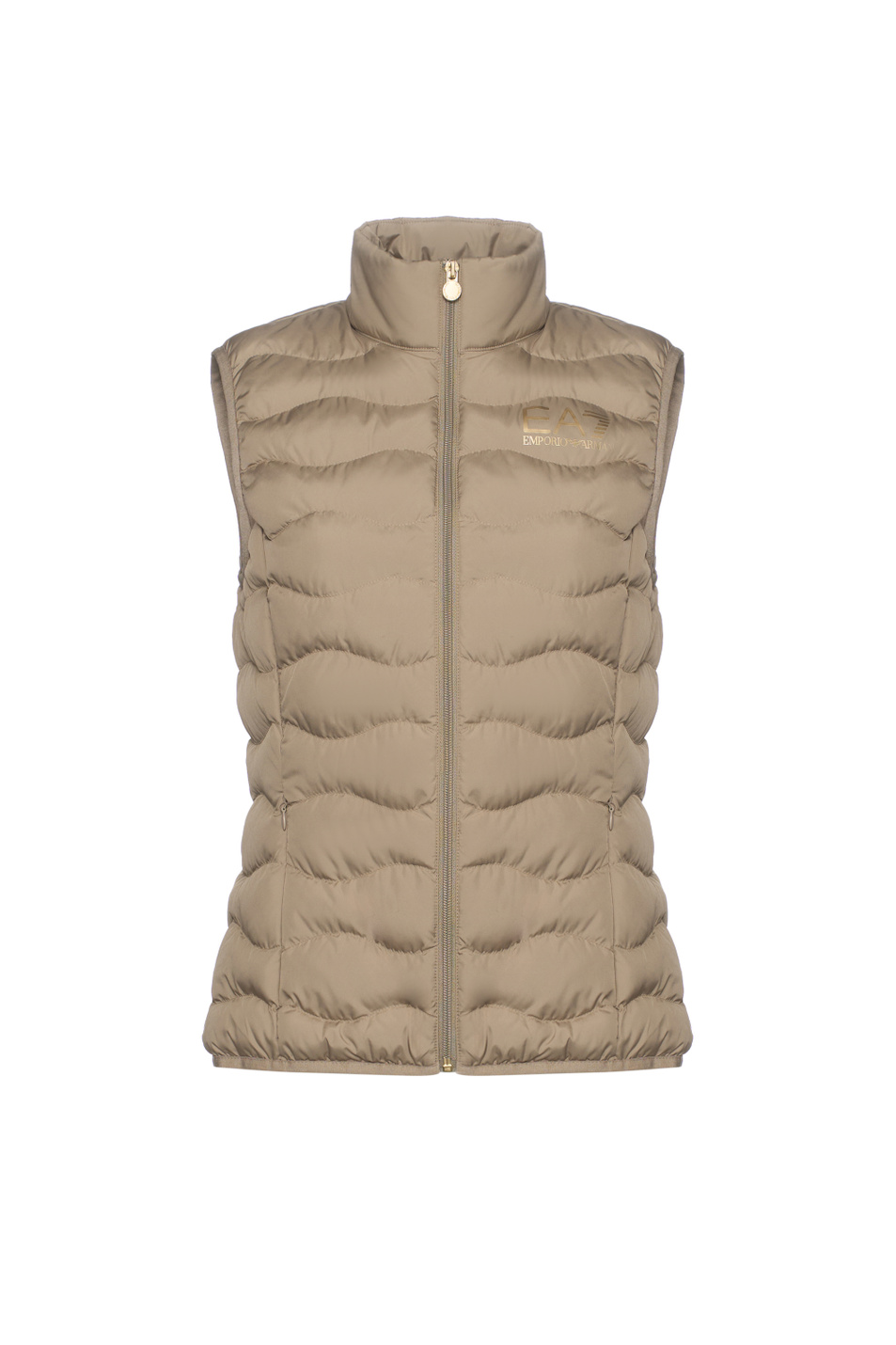 Женский EA7 Жилет стеганый с логотипом (цвет ), артикул 8NTQ08-TNF8Z | Фото 1