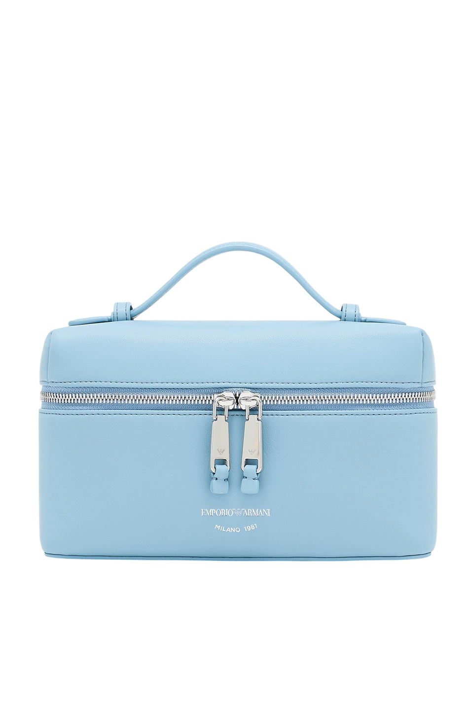 Сумка из натуральной кожи|Основной цвет:Голубой Женский Emporio Armani Сумка из натуральной кожи (цвет ), артикул EW004564-AF19229 | Фото 1