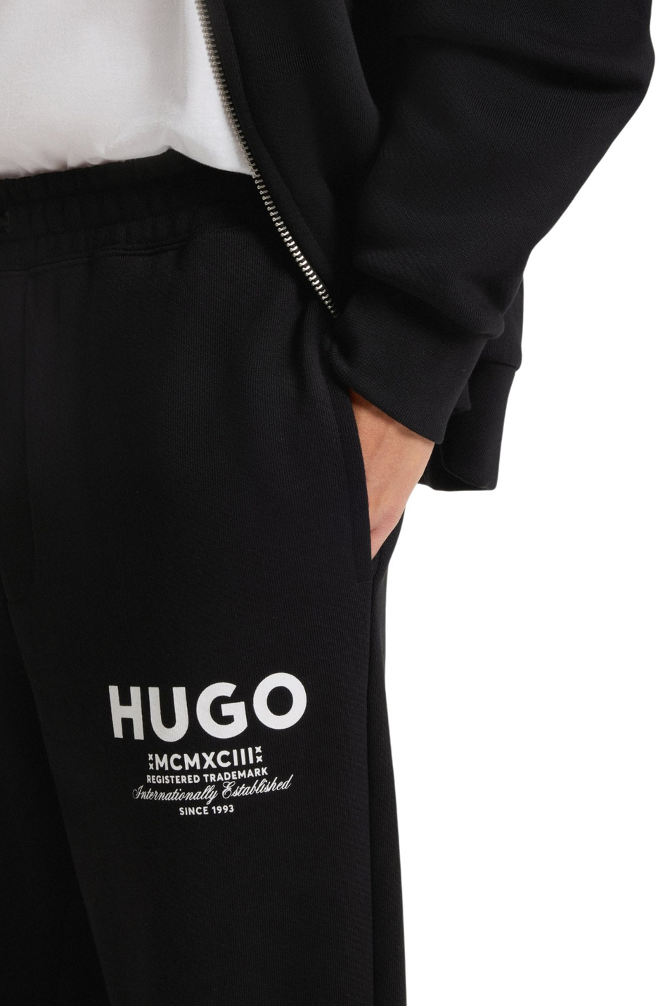 Мужской HUGO Брюки Nevez из хлопка (цвет ), артикул 50510734 | Фото 5