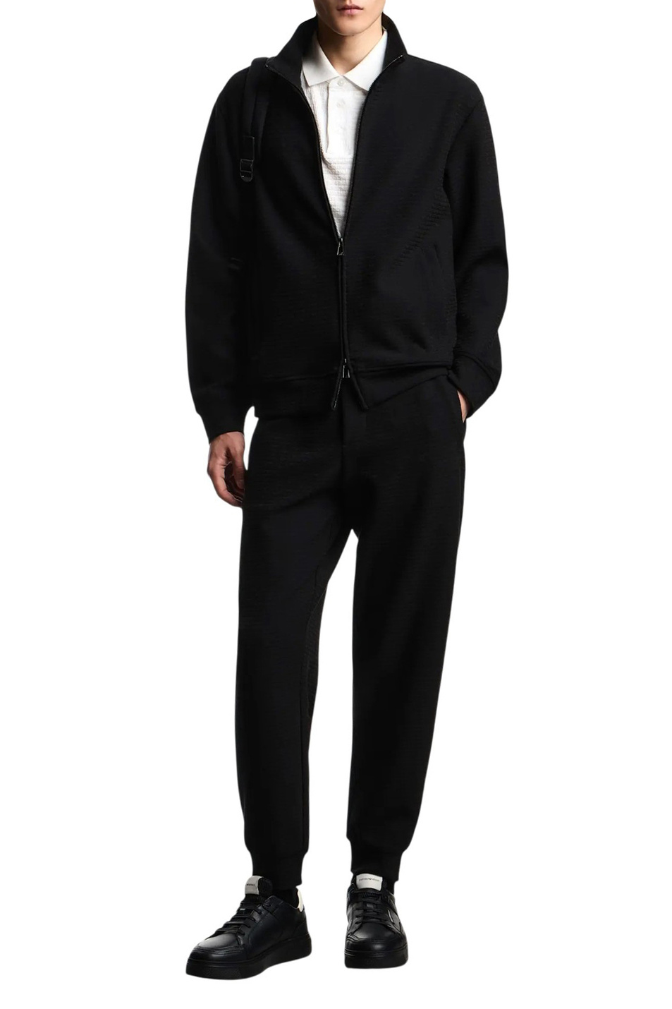 Мужской Emporio Armani Брюки-джоггеры с логотипом (цвет ), артикул EM004535-AF13700 | Фото 2