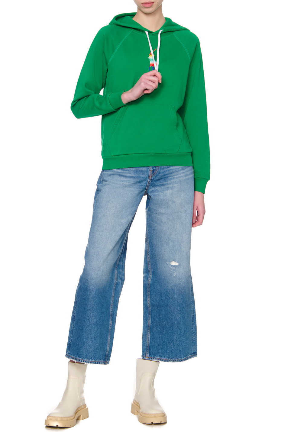 Женский Polo Ralph Lauren Толстовка с карманом-кенгуру (цвет ), артикул 211856645003 | Фото 3
