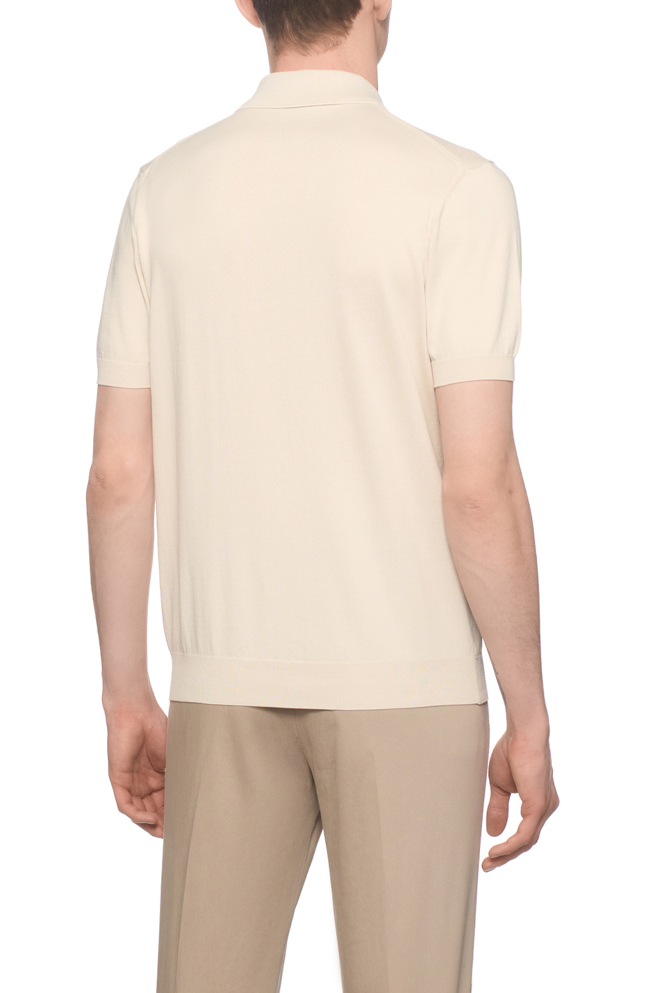Мужской Corneliani Поло из хлопка (цвет ), артикул 27M505-2725116 | Фото 5