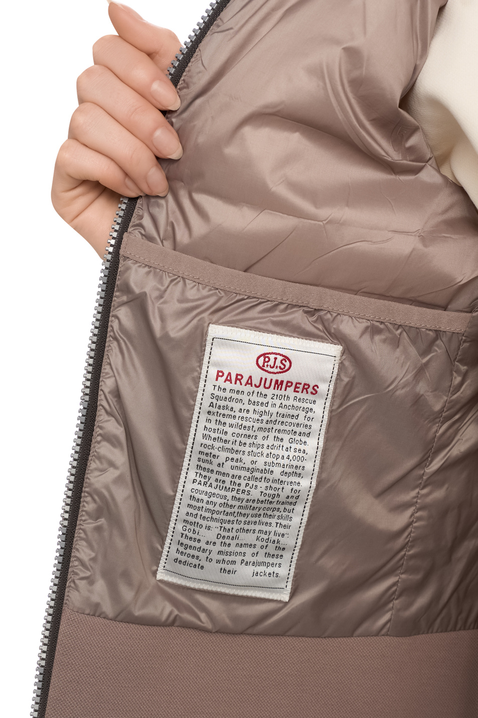 Женский Parajumpers Жилет HENNIE стеганый на молнии (цвет ), артикул PWHYWU32 | Фото 7