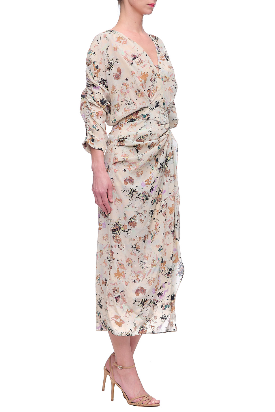 Женский Iro Платье MURA из смесового лиоцелла с добавлением шелка (цвет ), артикул WP33MURA | Фото 2