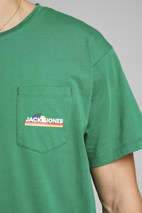 Jack & Jones Футболка из хлопка ( цвет), артикул 12168077 | Фото 7