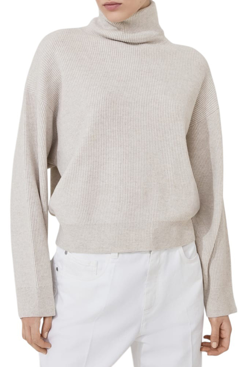 Женский Brunello Cucinelli Свитер из смесовой шерсти (цвет ), артикул M16129313 | Фото 4