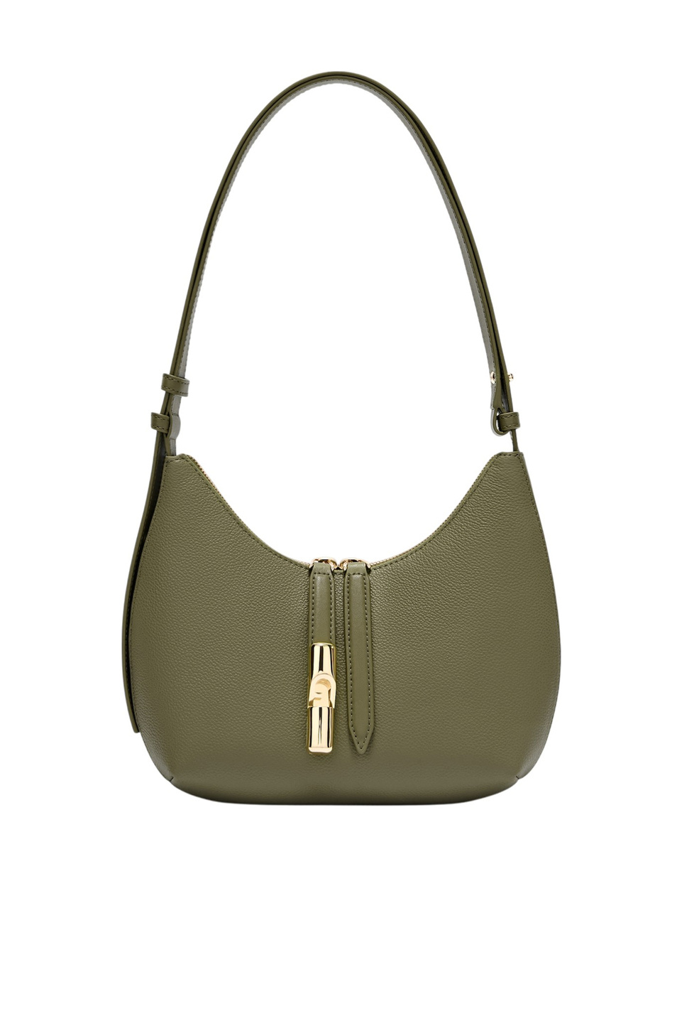 Сумка GOCCIA S из натуральной кожи|Основной цвет:Зеленый Женский Furla Сумка GOCCIA S из натуральной кожи (цвет ), артикул WB01500-BX3353 | Фото 1