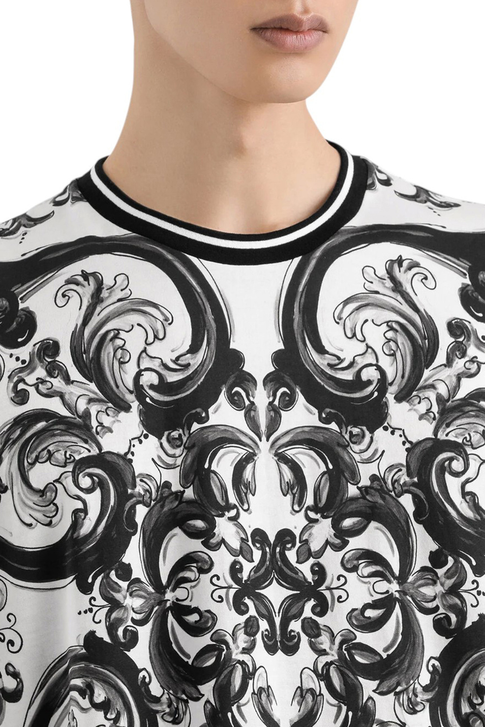 Мужской Dolce & Gabbana Футболка с принтом майолика (цвет ), артикул G8PN9T-II7HM | Фото 5
