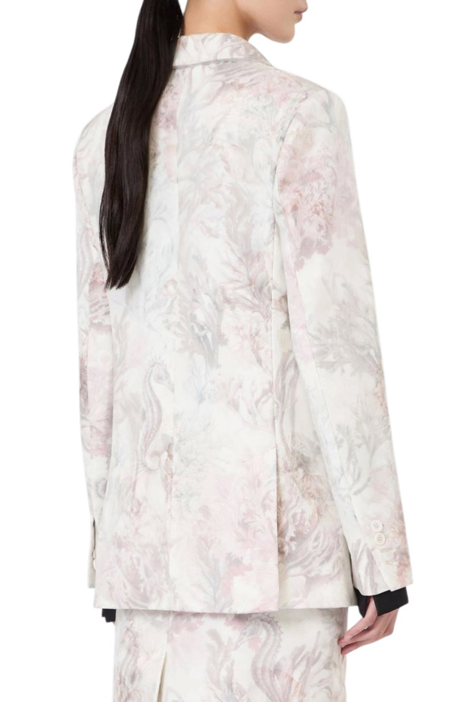 Женский Max Mara Пиджак PALOMBA из шелка (цвет ), артикул 2611041303 | Фото 4