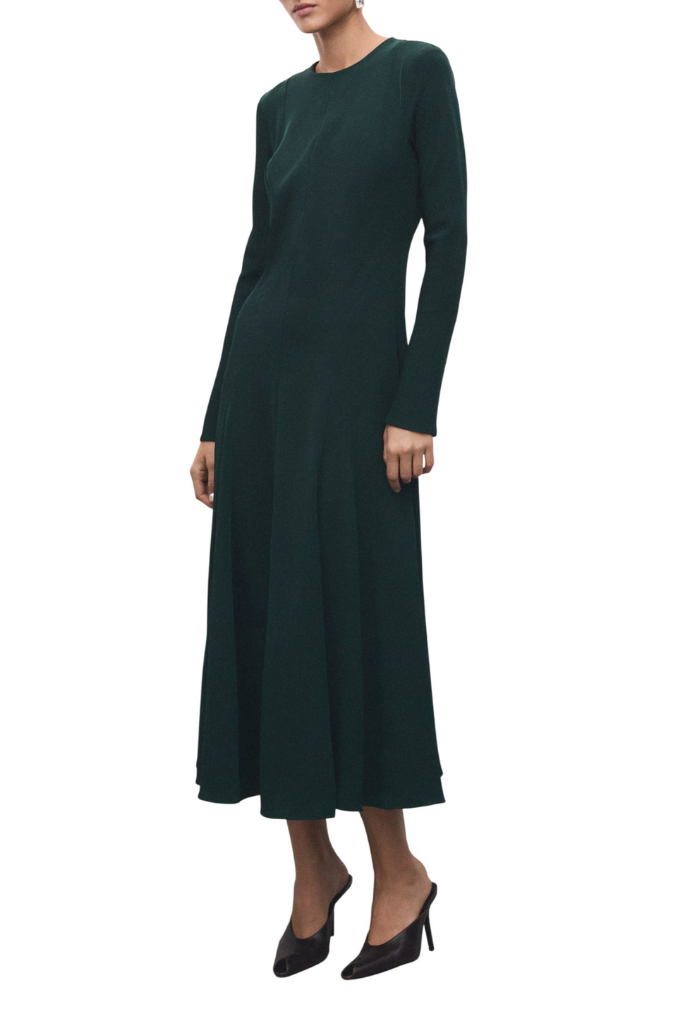 Женский Mango Платье RUBY однотонное (цвет ), артикул 17029119 | Фото 2