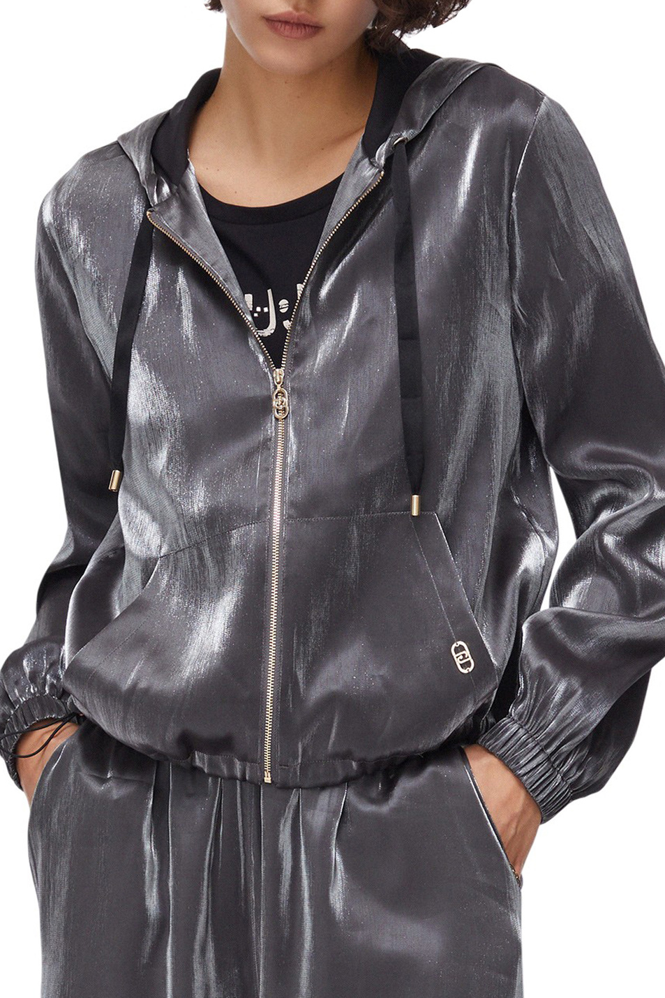 Женский Liu Jo Толстовка с логотипом (цвет ), артикул TA6004T322A | Фото 6