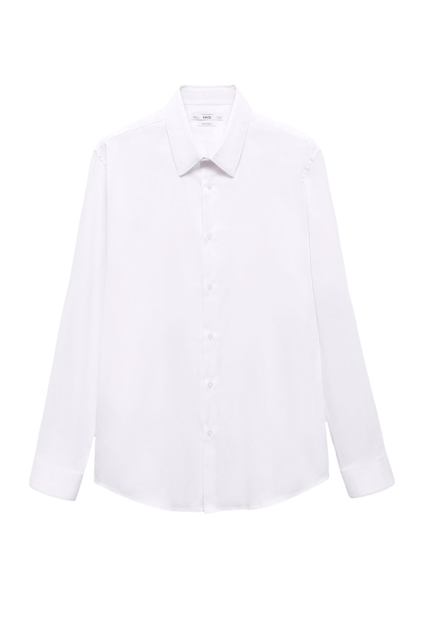 Рубашка EMOTION облегающего кроя|Основной цвет:Белый|Артикул:67050268 | Фото 1