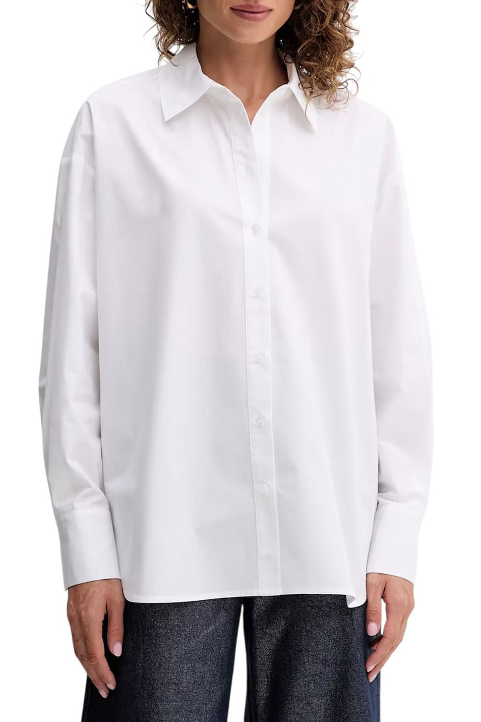 Женский TWINSET Milano Рубашка с декоративной вышивкой (цвет ), артикул 252AQ2070 | Фото 4