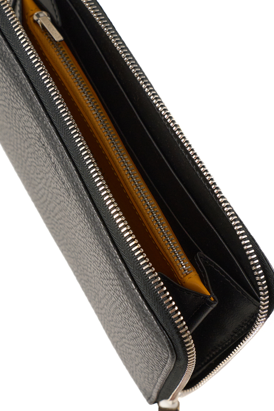 Кошелек из натуральной кожи|Основной цвет:Черный Не имеет пола Doucal's Кошелек из натуральной кожи (цвет ), артикул DA0016TU0N00 | Фото 3