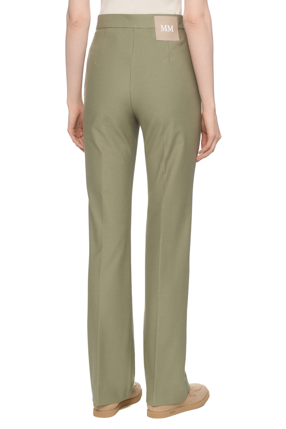 Женский Max Mara Брюки ACCIAIO однотонные (цвет ), артикул 2516781028 | Фото 5