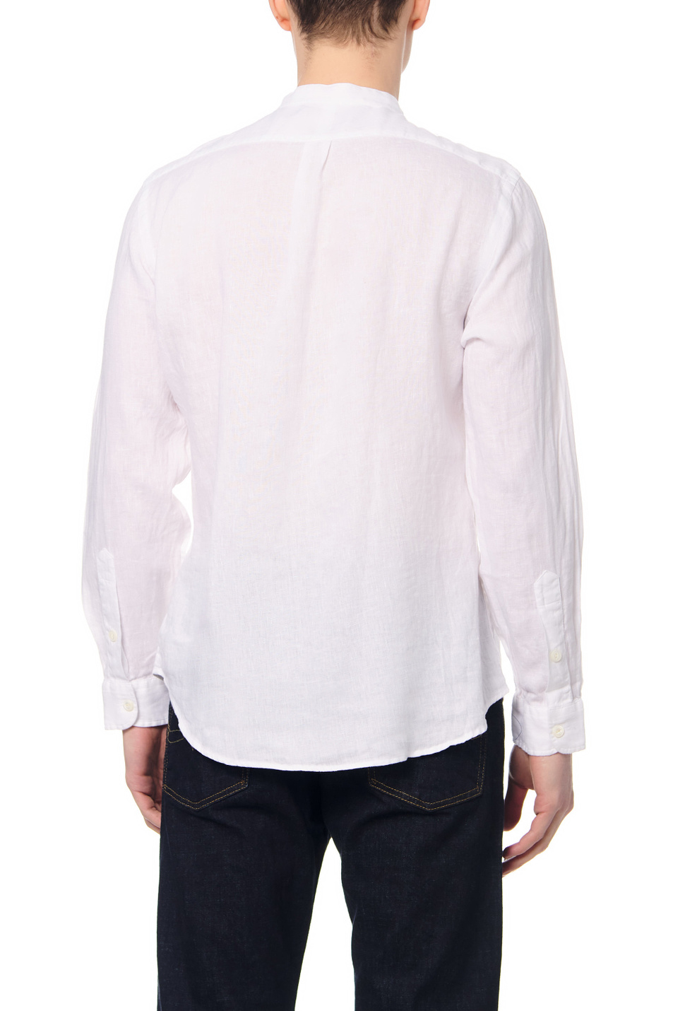 Polo Ralph Lauren Льняная рубашка с фирменной вышивкой (цвет ), артикул 710801500001 | Фото 4