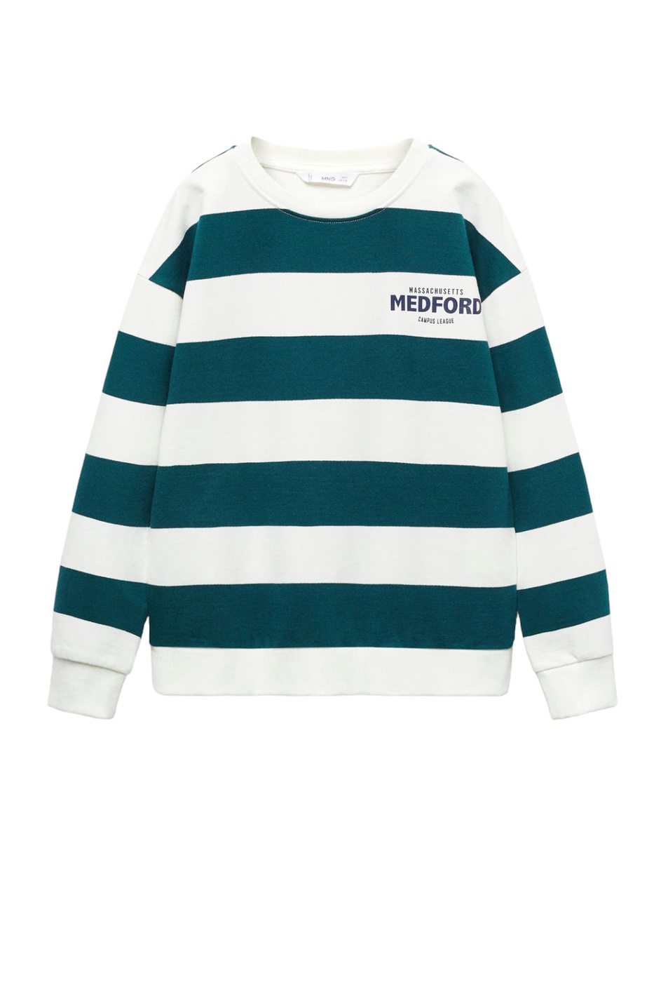 Мальчикам Mango Kids Свитшот MEDFORD из натурального хлопка (цвет ), артикул 57004010 | Фото 1
