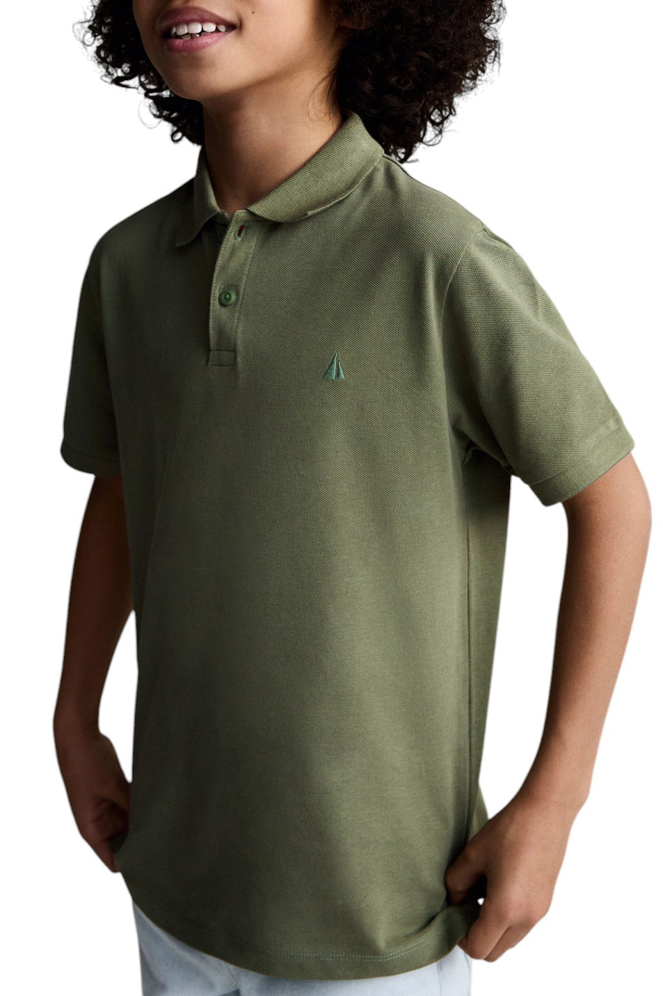 Мальчикам Mango Kids Поло JAVIER8 из хлопка (цвет ), артикул 87094389 | Фото 4