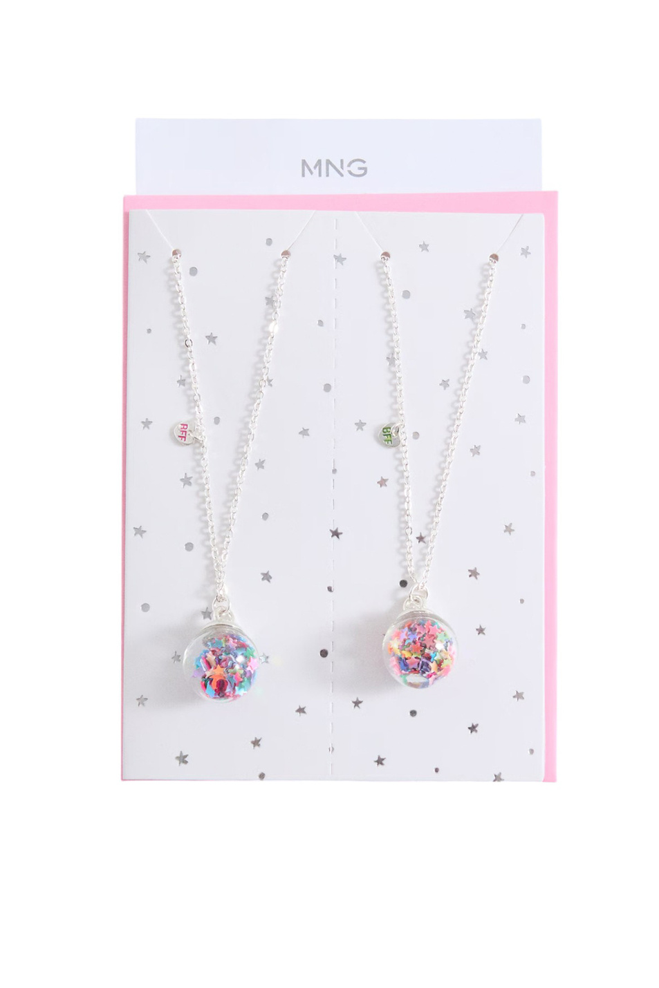 Девочкам Mango Kids Ожерелье TBALL в комплекте из 2 шт (цвет ), артикул 87004799 | Фото 2