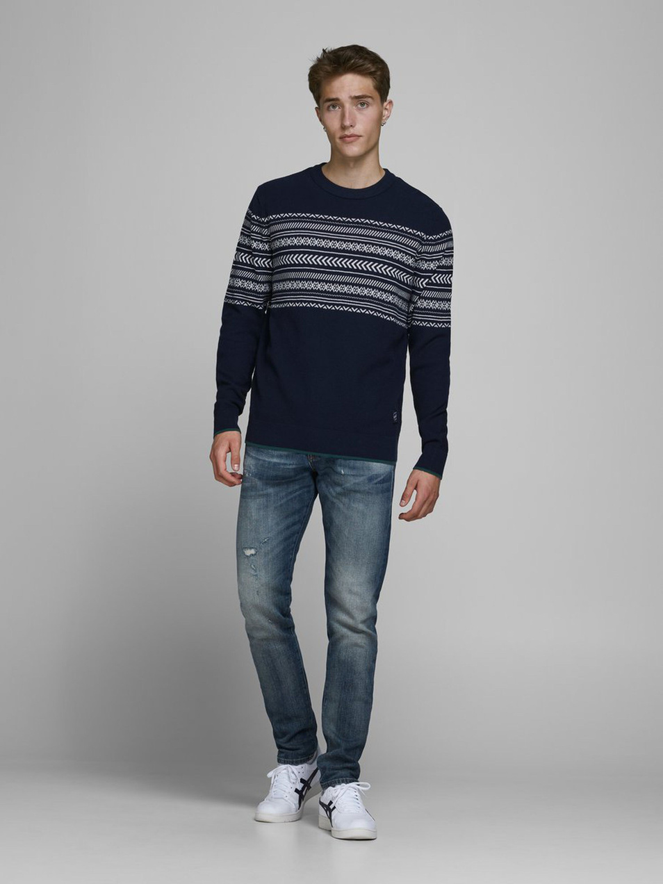 Мужской Jack & Jones Трикотажный свитер (цвет ), артикул 12175706 | Фото 2