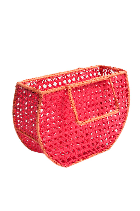 Parfois Соломенная сумка-шоппер в форме корзины ( цвет), артикул 196444 | Фото 2