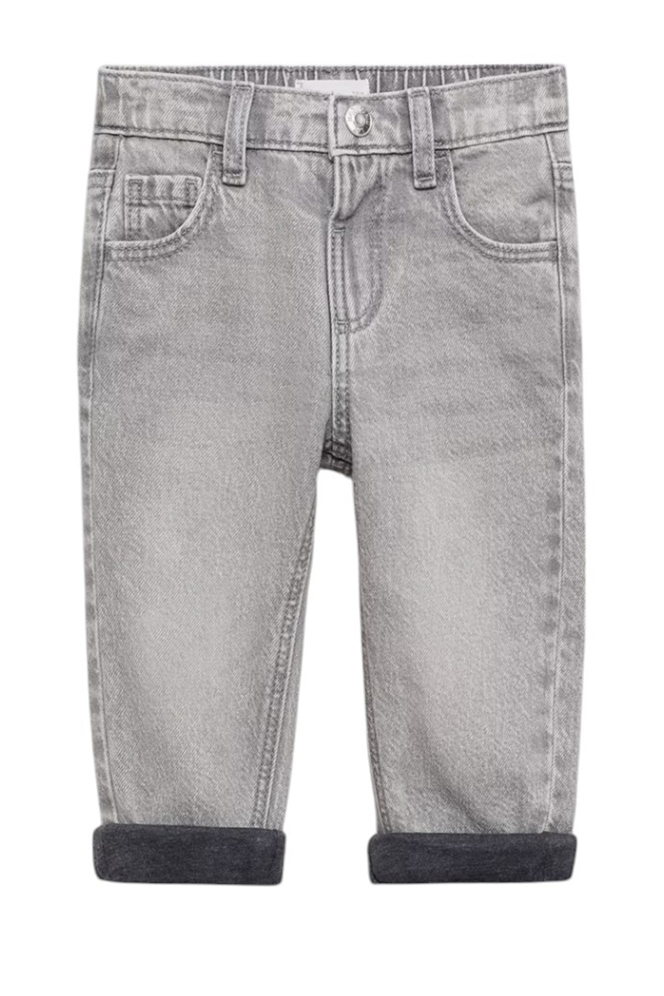 Мальчикам Mango Kids Джинсы SANTIB из хлопка (цвет ), артикул 77997926 | Фото 1