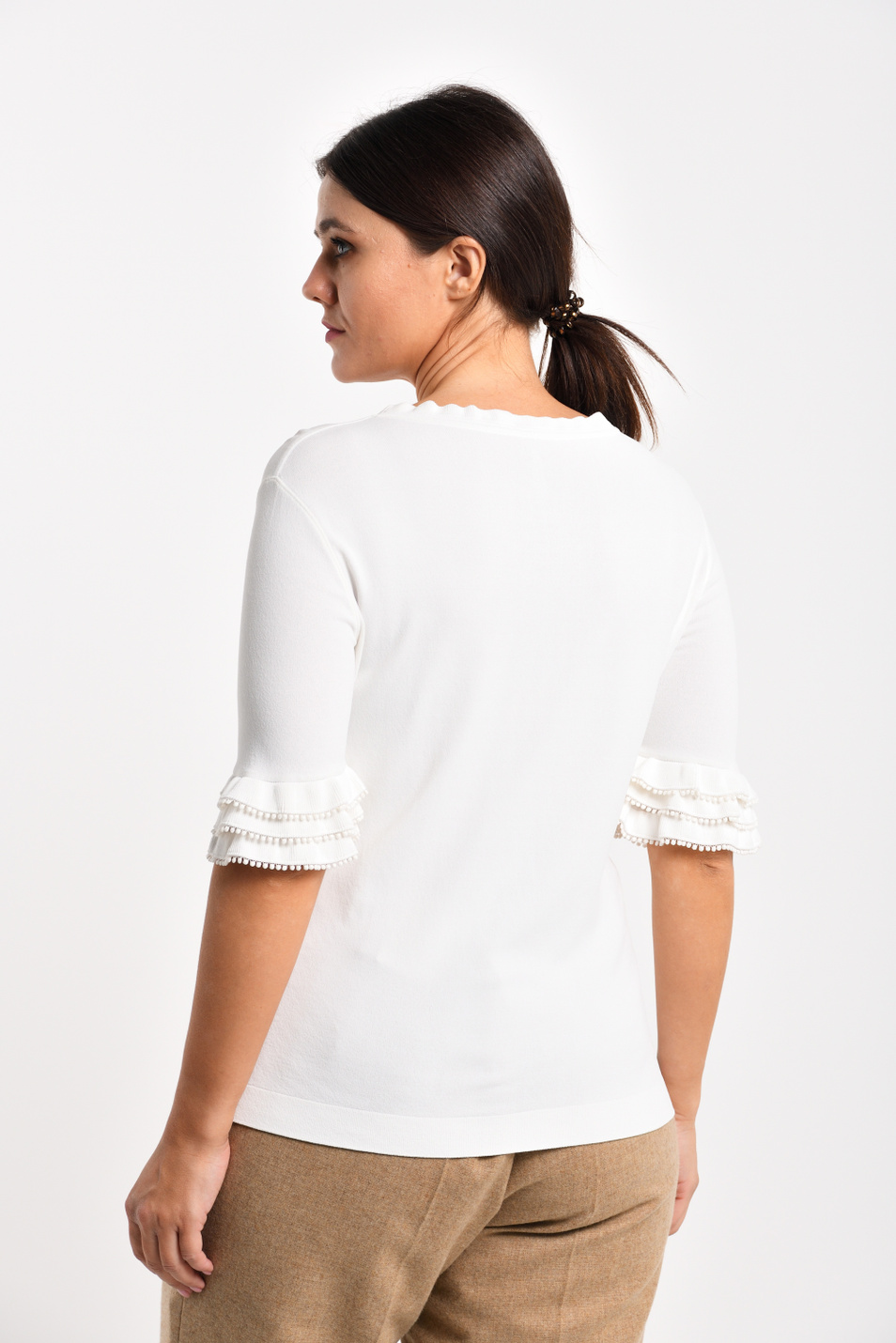 Женский Gerry Weber Блузка из трикотажа (цвет ), артикул 730262 | Фото 3