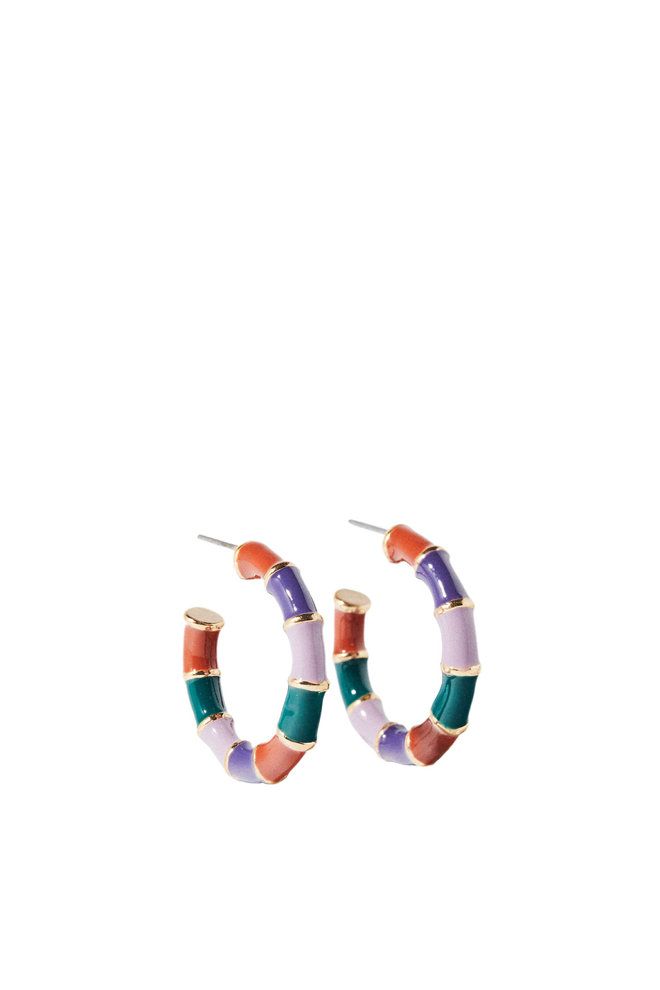 Женский Parfois Серьги-кольца разноцветные (цвет ), артикул 176549 | Фото 1