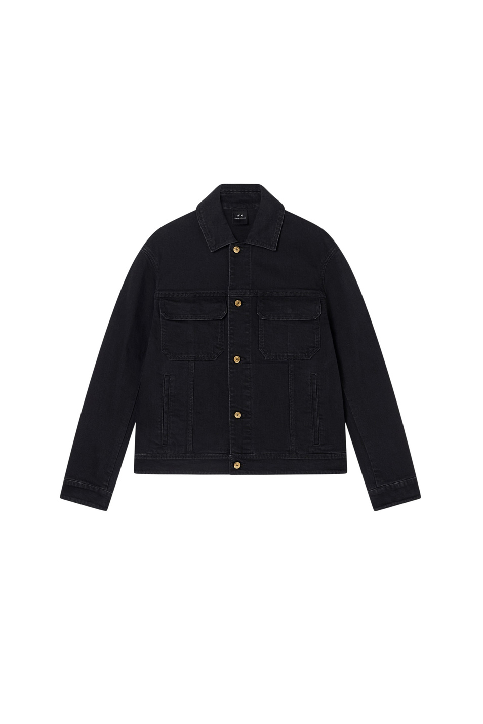 Мужской Armani Exchange Куртка джинсовая их эластичного хлопка (цвет ), артикул XM002028-AF19899 | Фото 1
